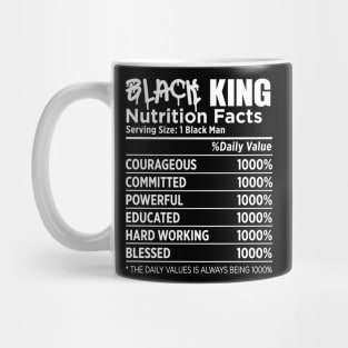 Black King Nutrition Mug